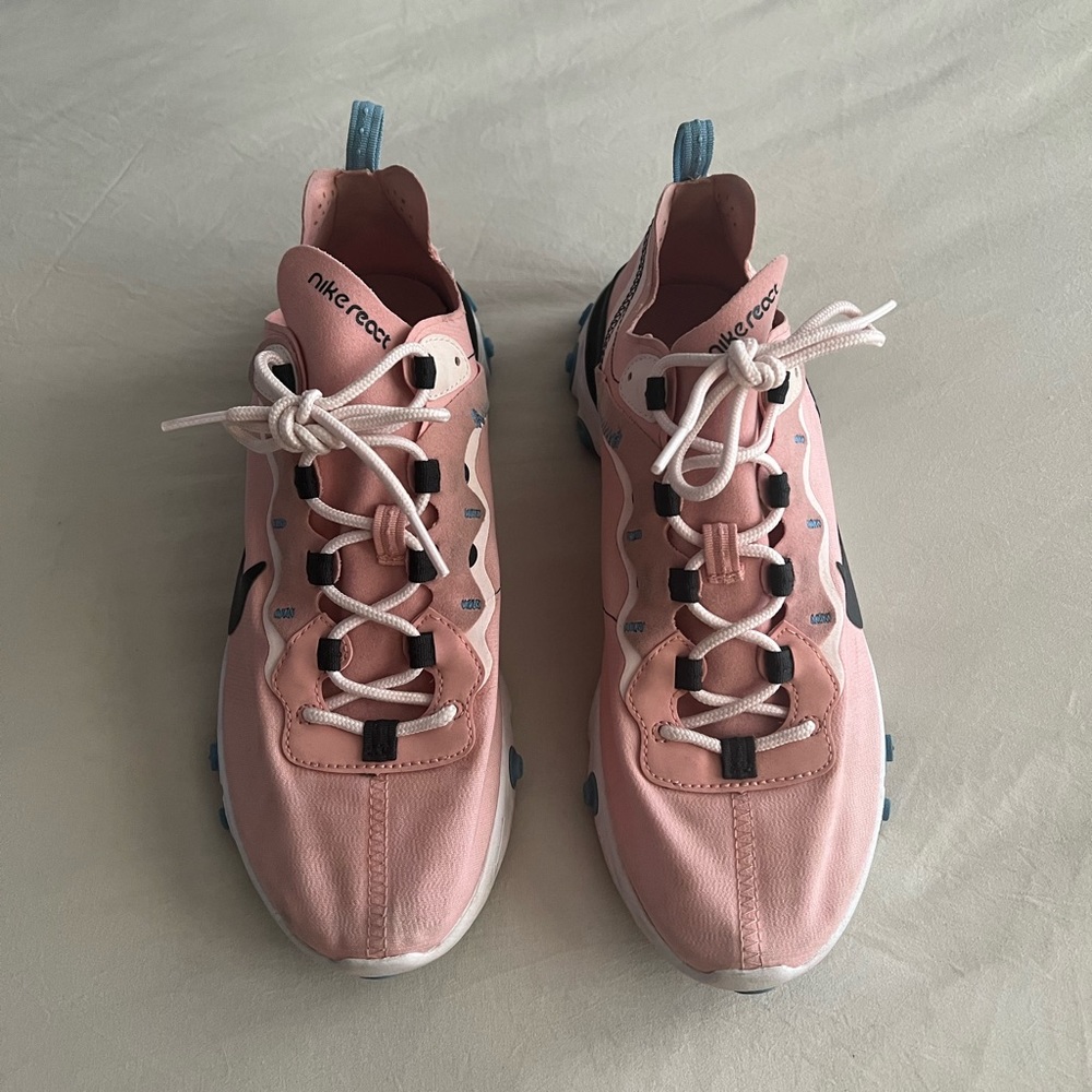 Nike React Element 55 In Coral Stardust/Light Sof… - image 4